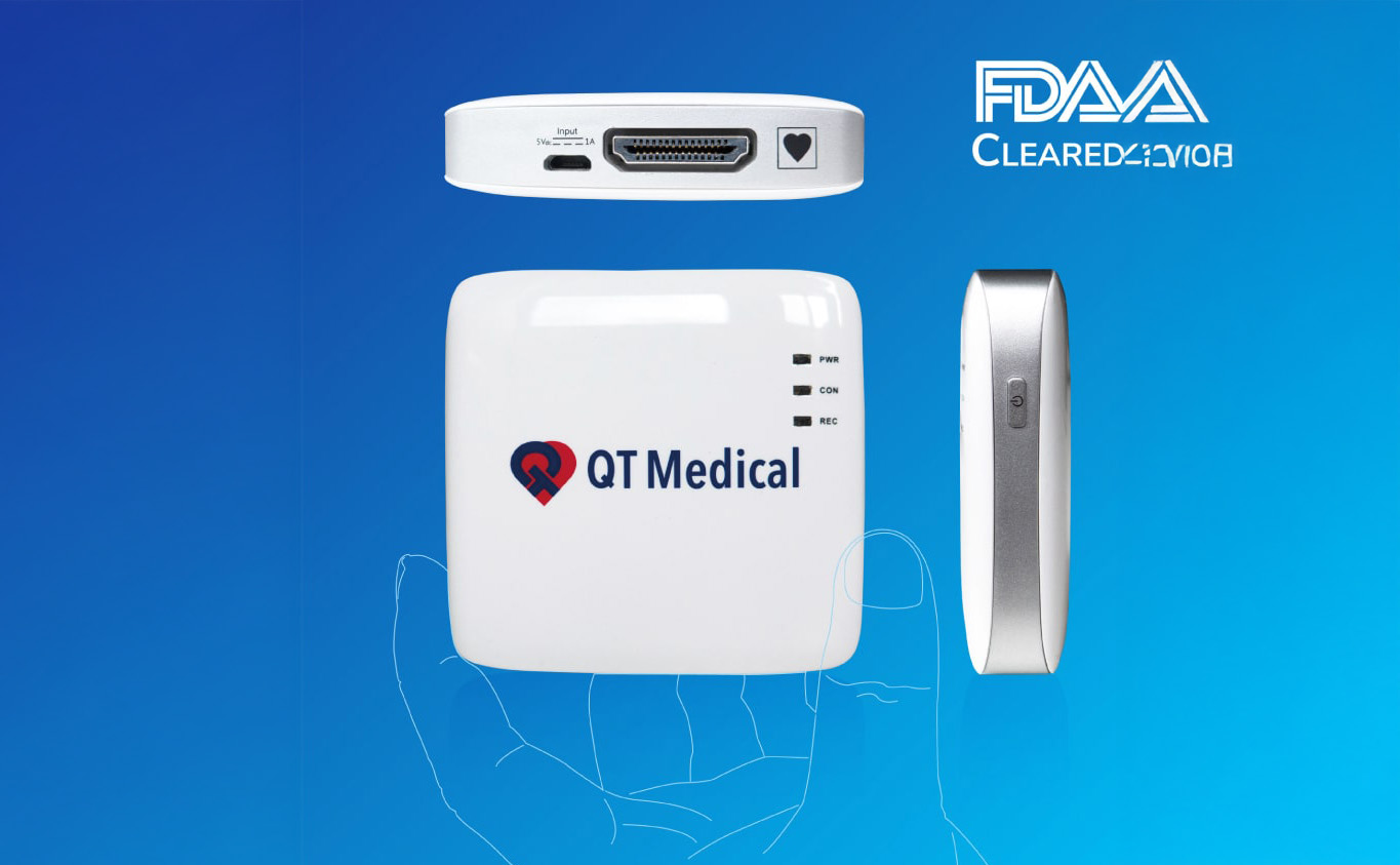 FDA-cleared personal ECG for remote patient monitoring