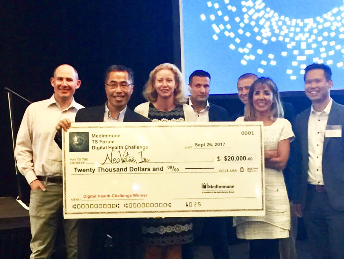 QT Medical CEO Dr. Ruey-Kang Chang Wins Digital Health Challenge Award at the Annual MedImmune California Translational Science Forum